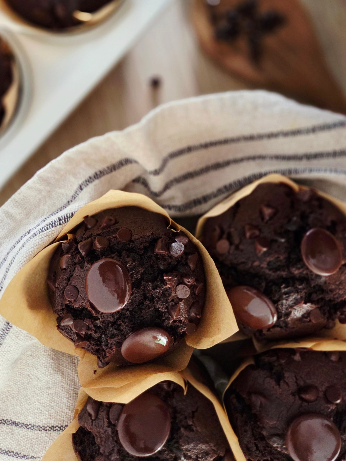 Muffins double Chocolat -