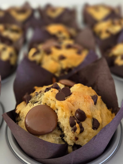 Muffins aux pépites de chocolat