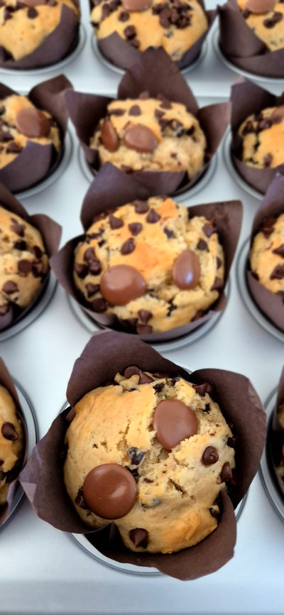 Muffins aux pépites de chocolat
