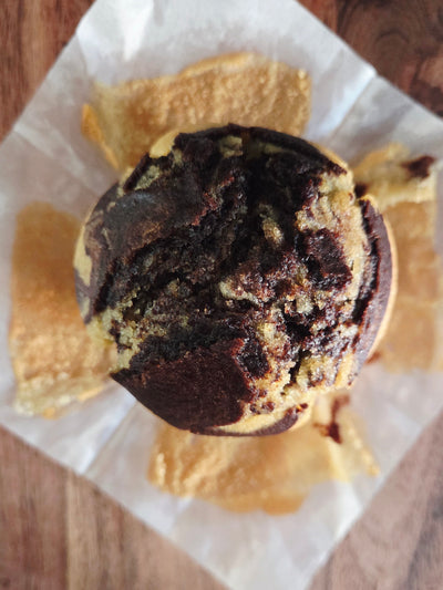 Muffins marbrés