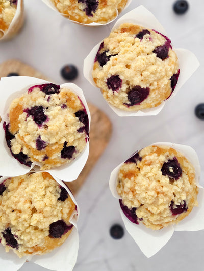 Muffins aux myrtilles